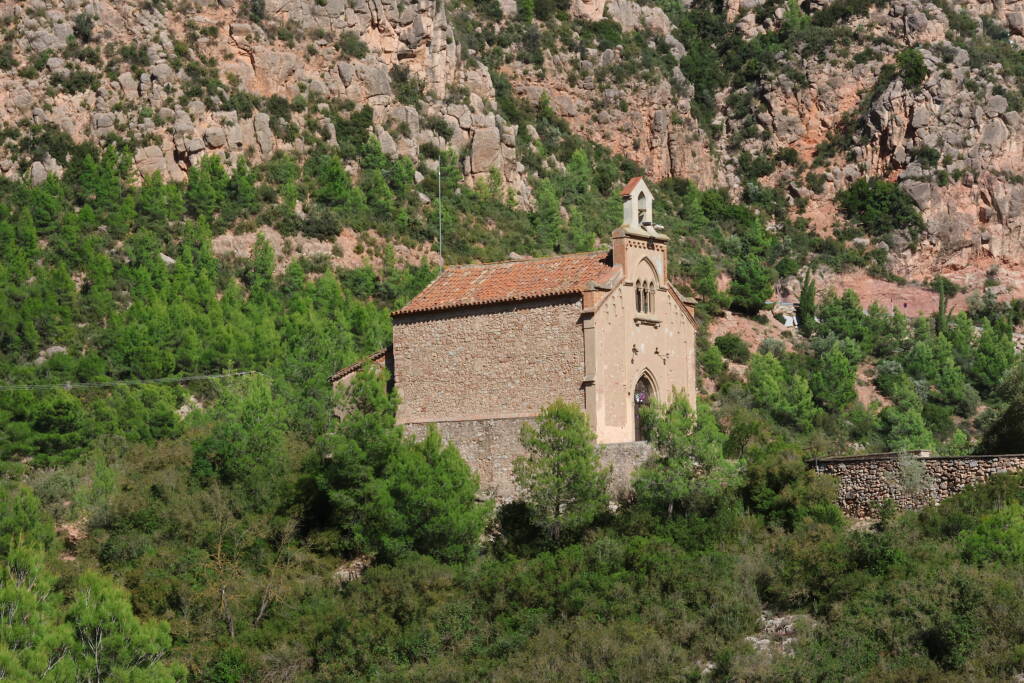 A little chrch under the rock