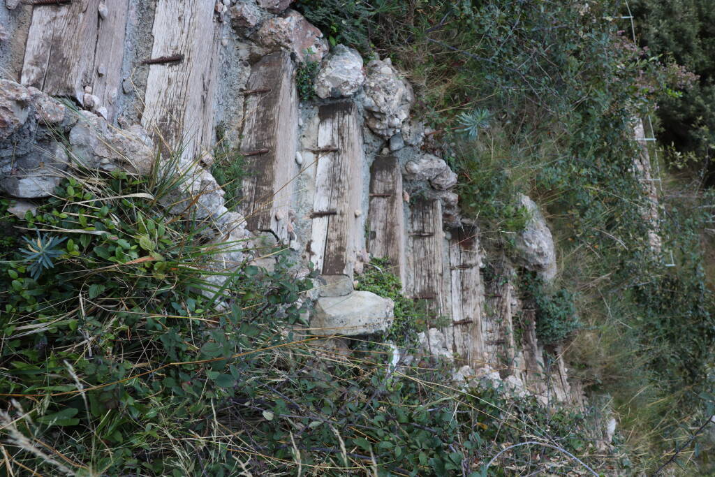 These stairs required special care.