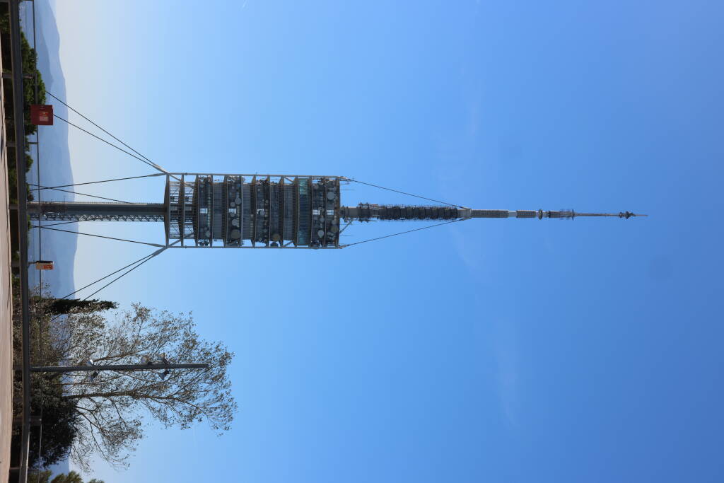 TV tower also up there at Tibidabo.