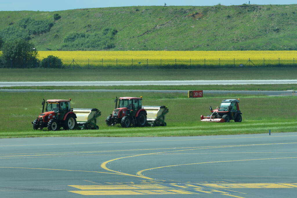 The airport also needs a grasscut.