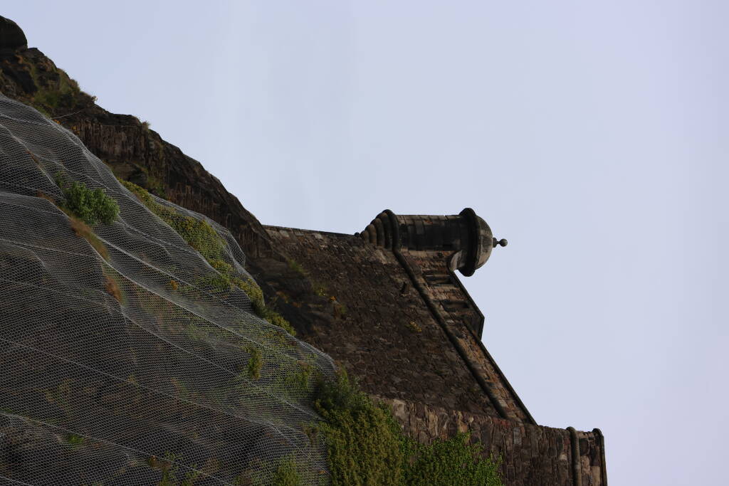 The castle is properly fortified.