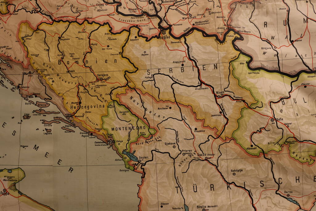 Türkyie in the Balkans.