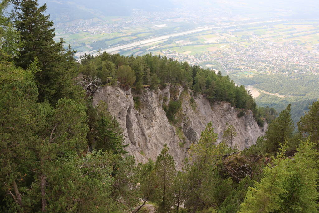 There is a view from the tower.
