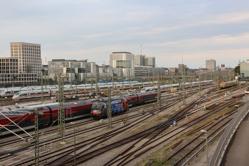 Trains which are expected to go somewhere but not right now, should not obstruct the platforms, and therefore they are here.