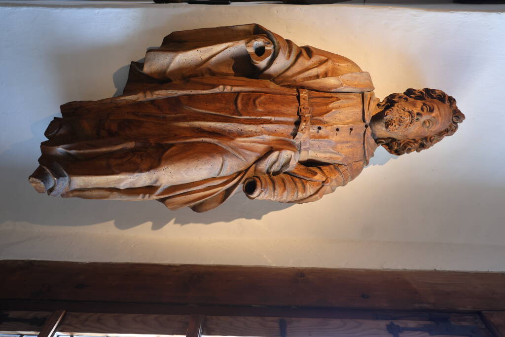 An unknown saint who somehow lost both hands and feet to add injury to insult. (Not the only one.)