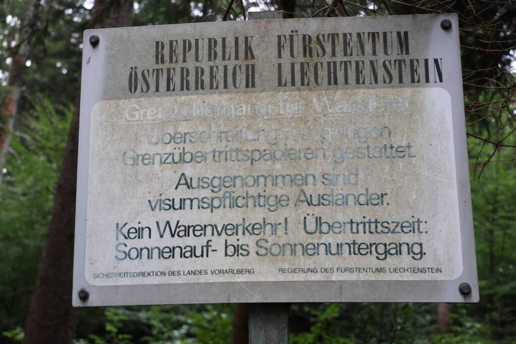 Border crossing is one sign.