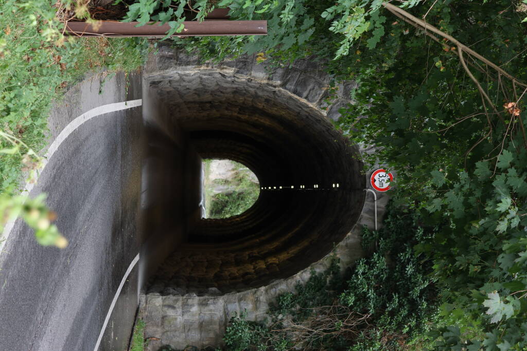 Tunnel, nowadays only for busses.