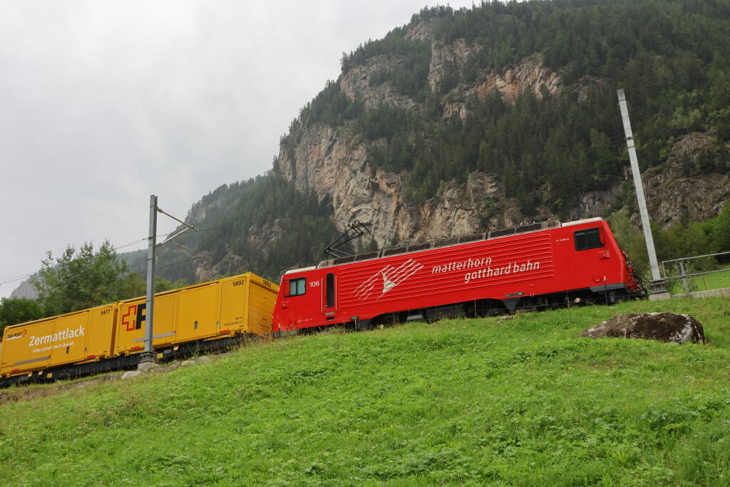 Almost failed to take this. A freight train!