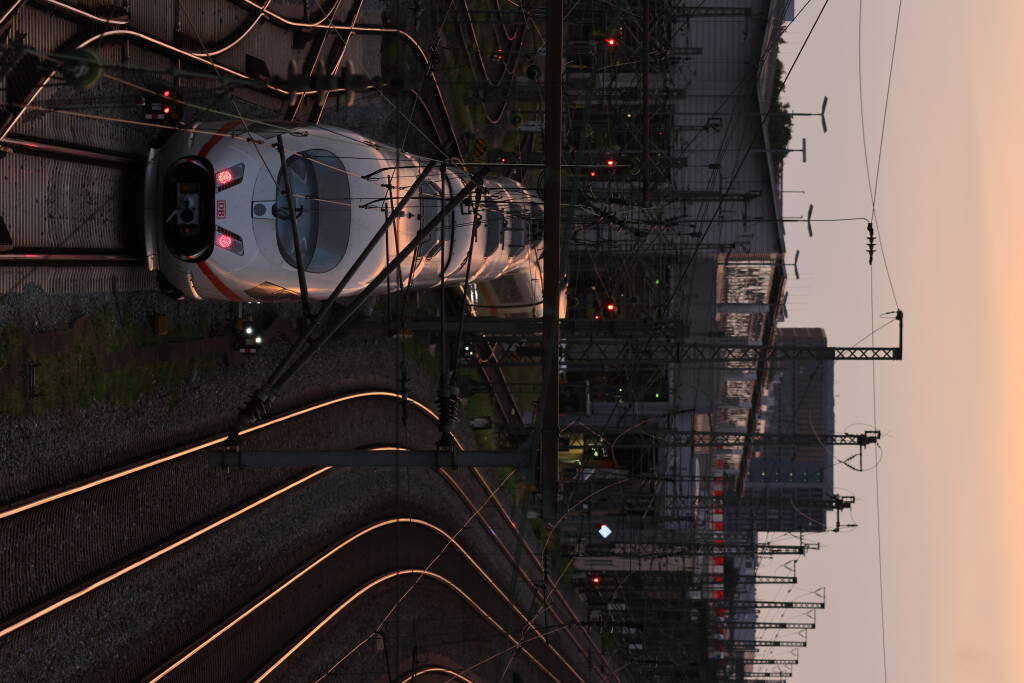 Another ICE train heading directly to bed.