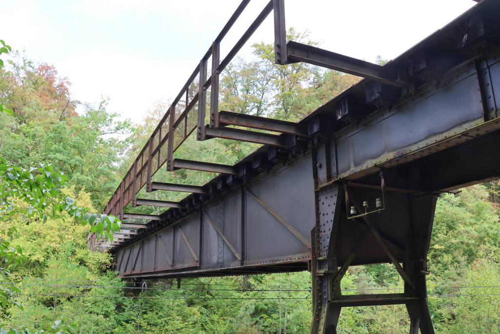 The bridge is missing some parts.