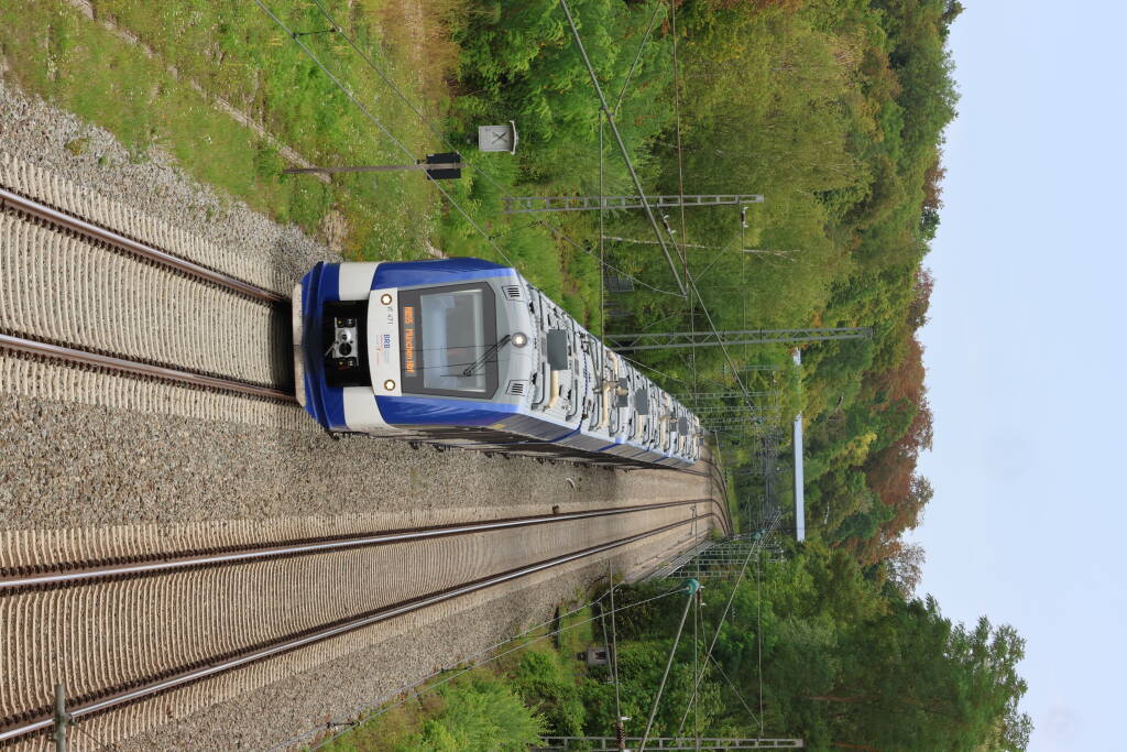 And indeed a train is coming.